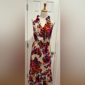 Halter floral dress